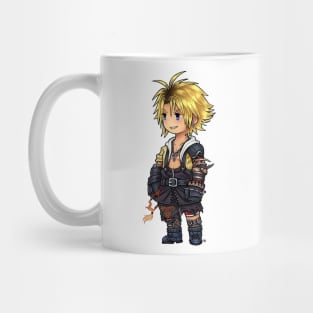 FF3 Styled Tidus Mug